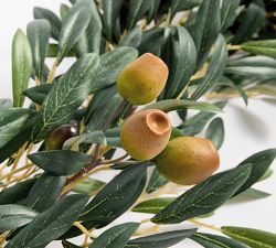 Faux Mixed Olive Garland