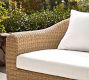Gideon Wicker Outdoor Sofa (68")