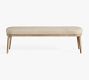 Layton Leather Dining Bench