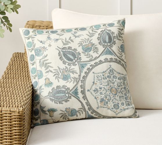 Lilah Suzani Outdoor Pillow