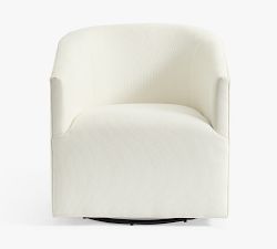 Baldwin Upholstered Swivel Outdoor Lounge Chair