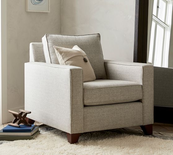 Cameron Square Arm Chair by Pottery Barn