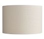 Gallery Linen Straight-Sided Drum Lamp Shade (13"-19'')