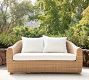 Gideon Wicker Outdoor Sofa (68")
