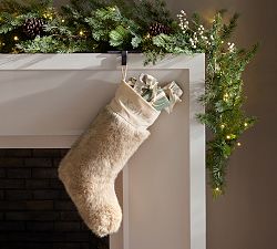 Mink Faux Fur Stocking