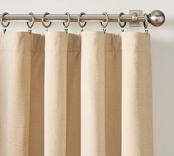 Open Box: Cozy Cloud Blackout Curtain, 100"W x 84"L - Oatmeal