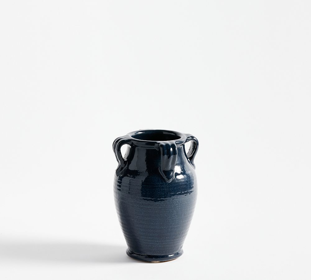 Emery Handcrafted Ceramics Collection - Small, Blue