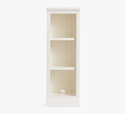 Open Box: Aubrey Tall Bookcase (18") - Dutch White