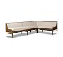 Montana Oak Dining Banquette (113")