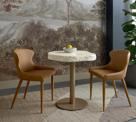 Paysen Faux Leather Dining Chair - Set of 2 by Pottery Barn