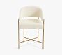 Baldwin Upholstered Metal Stool