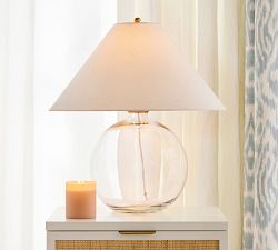 Callaway Recycled Glass Ball Lamp (23")