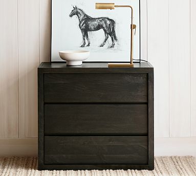 3 piece dresser set black Modern 3 Drawer Bedroom Chest Of Drawers With 8 Drawers Dresser, Cloth main image 0