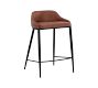 Evanna Faux Leather Counter Stool