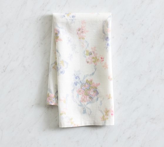 LoveShackFancy Manorbrooke Hand Towels - Set of 2 | Pottery Barn