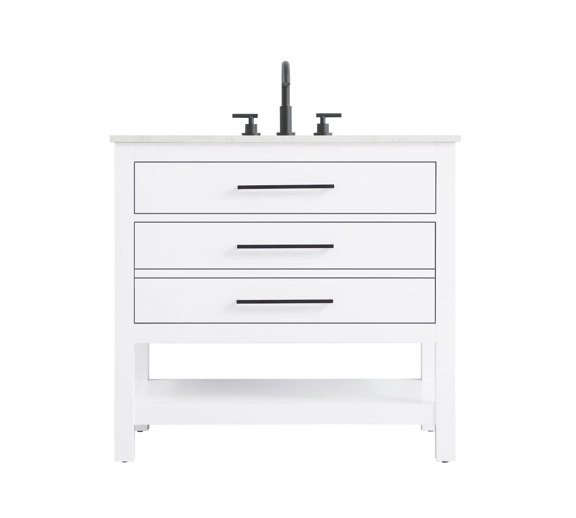 Sena 30-36" Single Sink Vanity - thumbnail 6