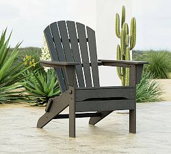 Pottery Barn x Polywood Rounded Folding Outdoor Adirondack