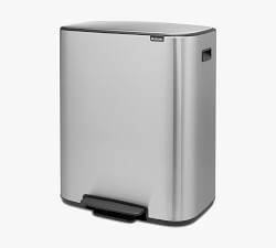 Open Box: Brabantia Bo Step Trash and Recycling Cans