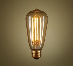 LED Teardrop Filament 40W Equivalent Light Bulb