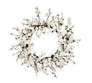 Faux Plum Blossom Wreath thumbnail 2