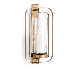 Mollie Hammered Glass Sconce