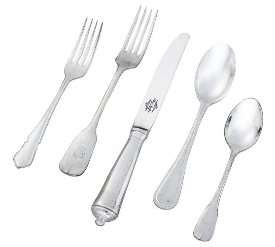 Maxfield Tumbled Flatware Sets