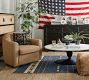 Gideon Leather Swivel Chair