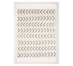 Mali Textile Framed Print