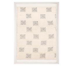 Mali Textile Framed Print
