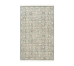 Open Box: Carmine Handwoven Wool Rug, 5' x 8' - Chambray Blue