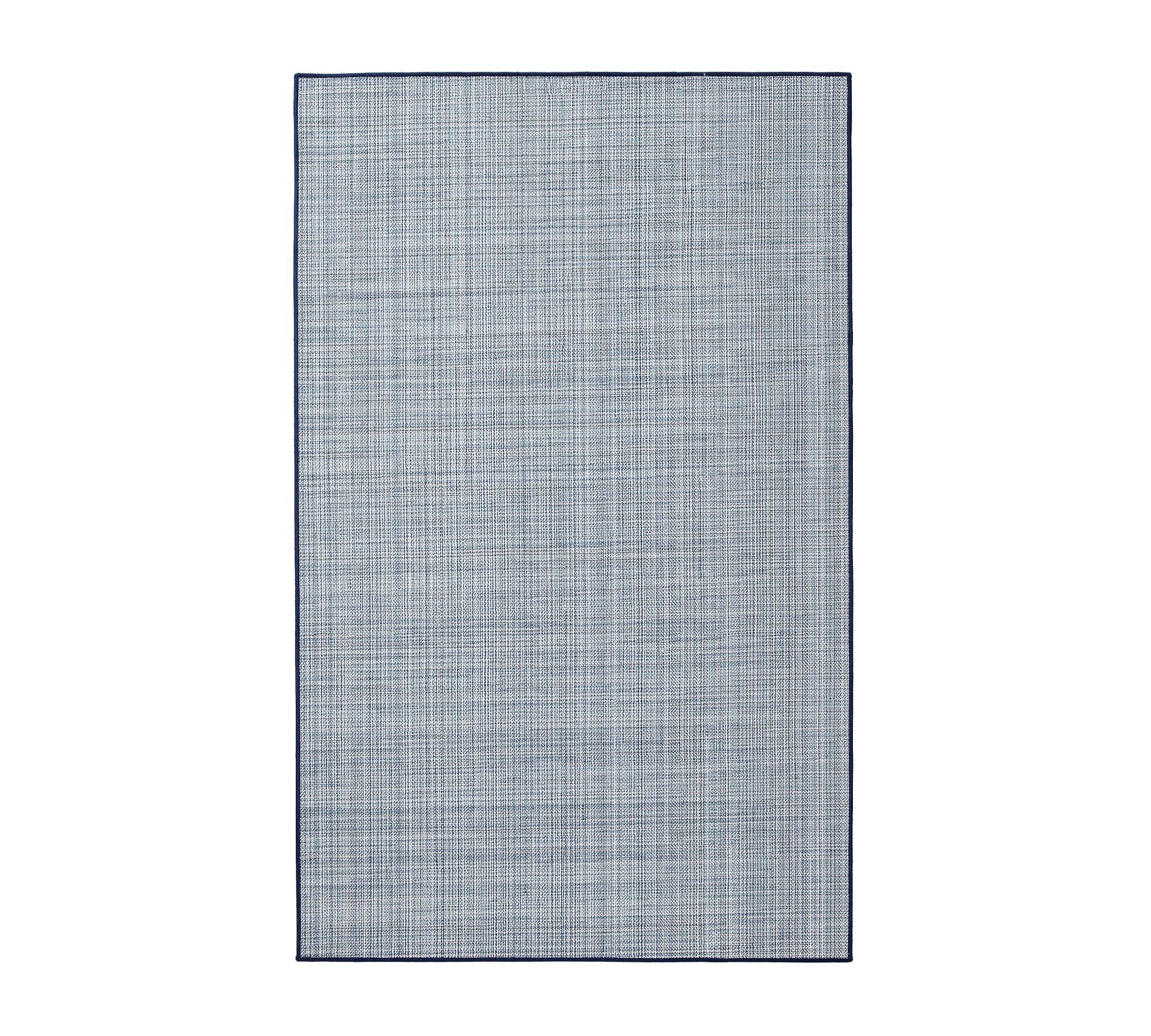 Custom Tweed Synthetic Outdoor Rug