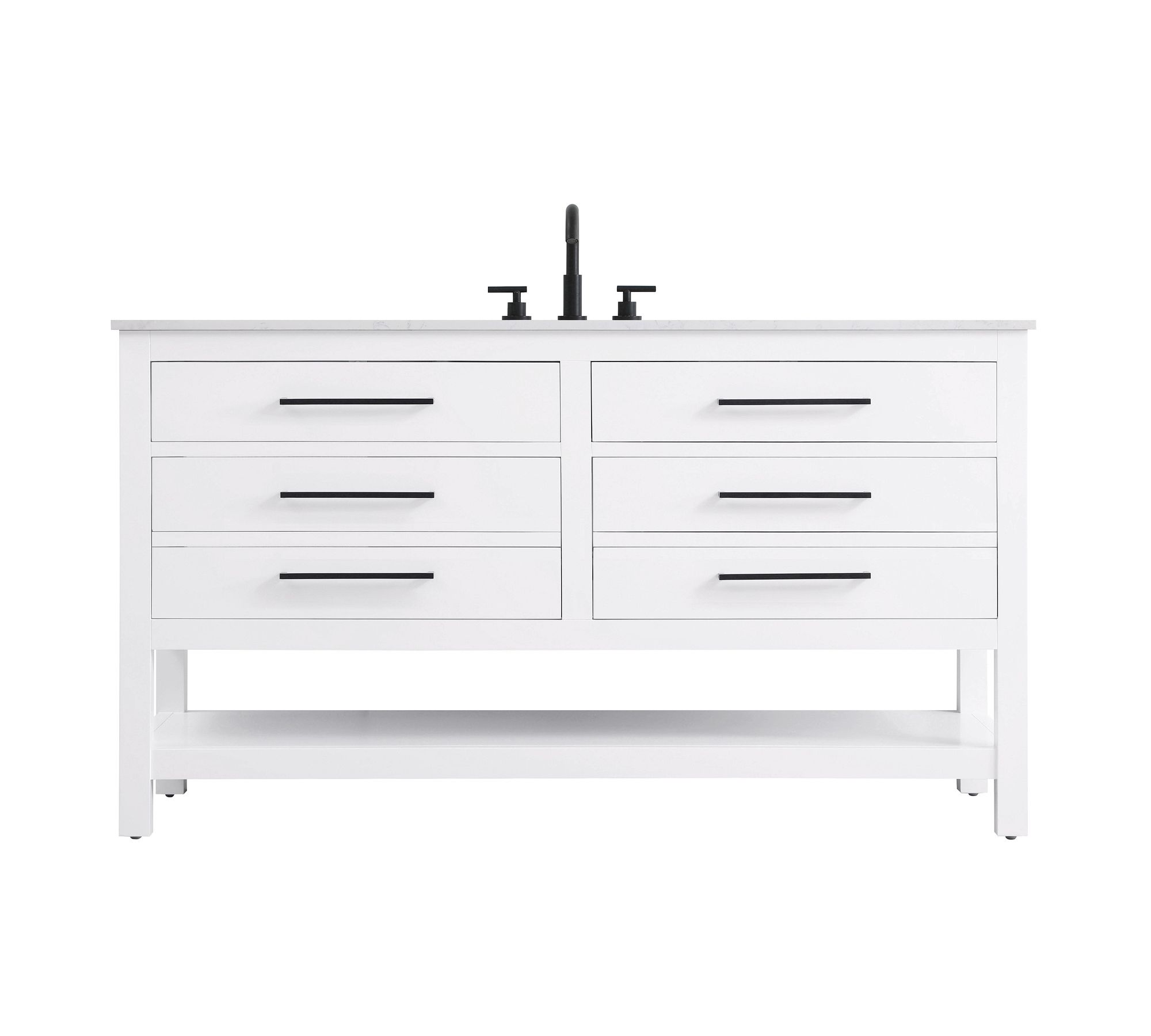 Sena 48-60" Single Sink Vanity - thumbnail 2