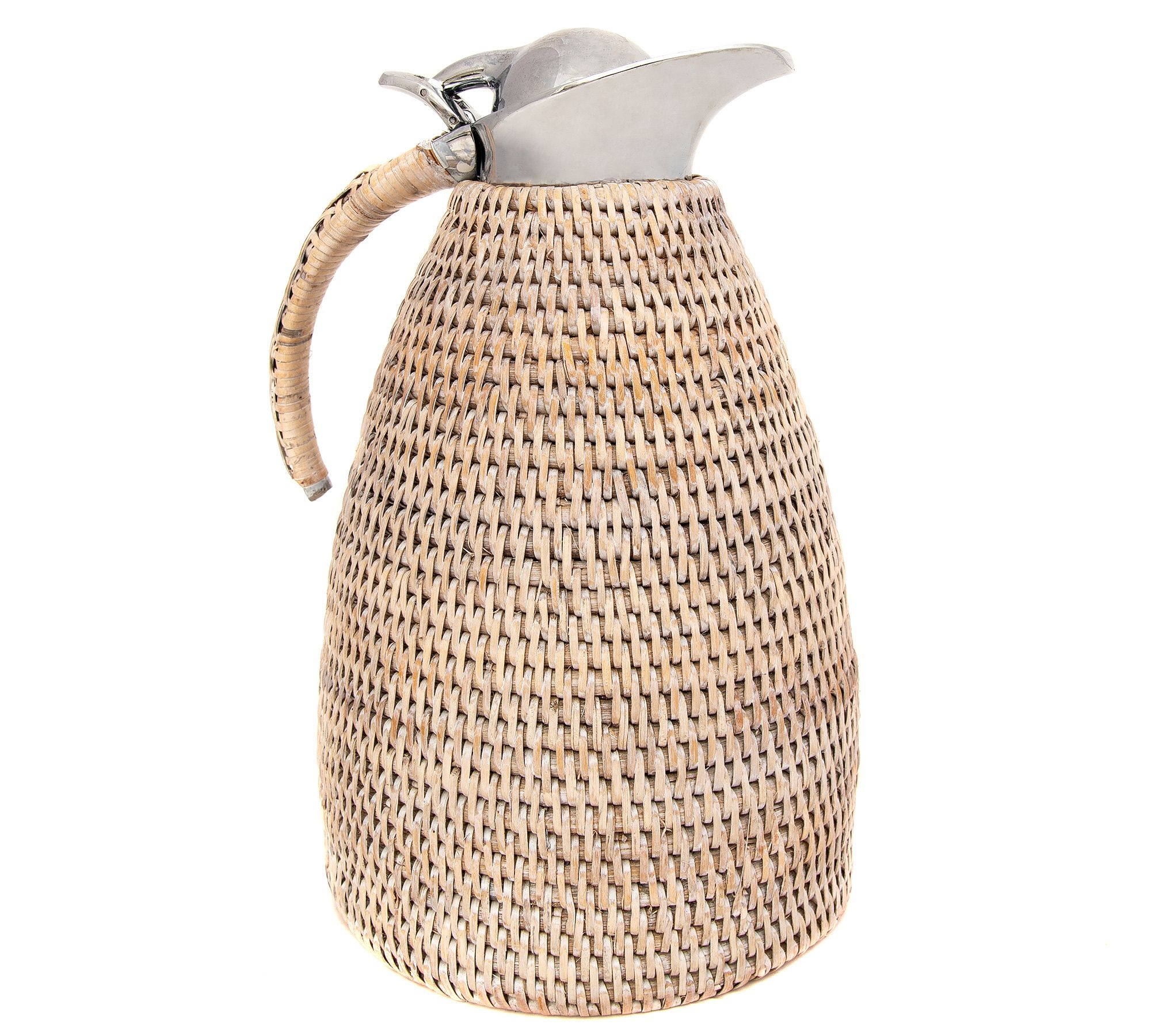 Tava Handwoven Rattan Thermos