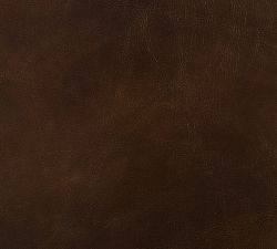 Open Box: James Roll Arm Manual Leather Recliner (39.5") - Legacy Chocolate, Dark Walnut