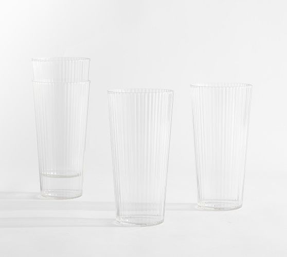 Monique Lhuillier Hayden Acrylic Outdoor Stacking Tumblers - Set of 4