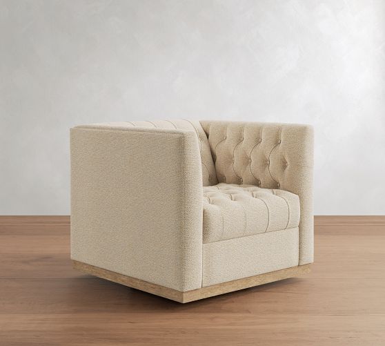 Edgewood Swivel Chair by Pottery Barn