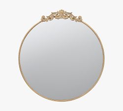 Fleur Round Wall Mirror