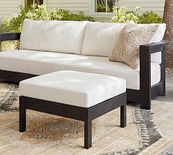 Malibu Metal Outdoor Ottoman (27")