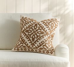 Atlas Embroidered Pillow Cover