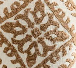Atlas Embroidered Pillow Cover