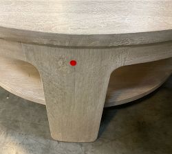 Open Box: Aptos Round Coffee Table (40") - Sandwash