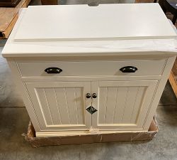 Open Box: Aubrey Modular Media Cabinet Door Base (36") - Dutch White