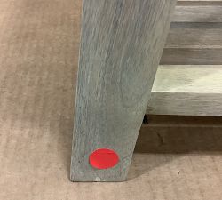 Open Box: Boucle Entry Bench (28.5") - Fog