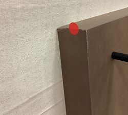 Open Box: Brighton Closet Shelf With Rail (48") - Gray Wash