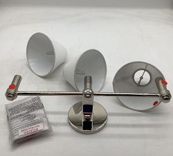 Open Box: Everett Metal Triple Sconce (24") - Polished Nickel