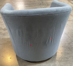 Open Box: Hyde Swivel Chair - Performance Everydayvelvet™ Slate