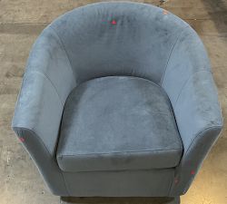 Open Box: Hyde Swivel Chair - Performance Everydayvelvet™ Slate