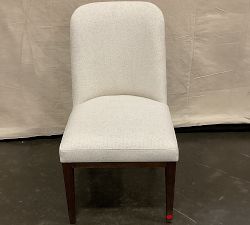 Open Box: Layton Grand Upholstered Dining Chair - Performance Boucle Oatmeal, Vintage Amber