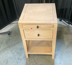 Open Box: Rylee Mini Nightstand (15") - White Wash