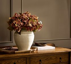Faux Oak Leaf &amp; Rust Hydrangea Bundle